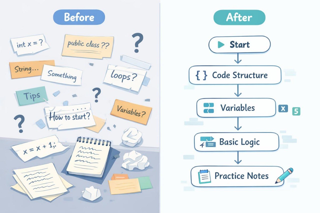 Before/After diagram